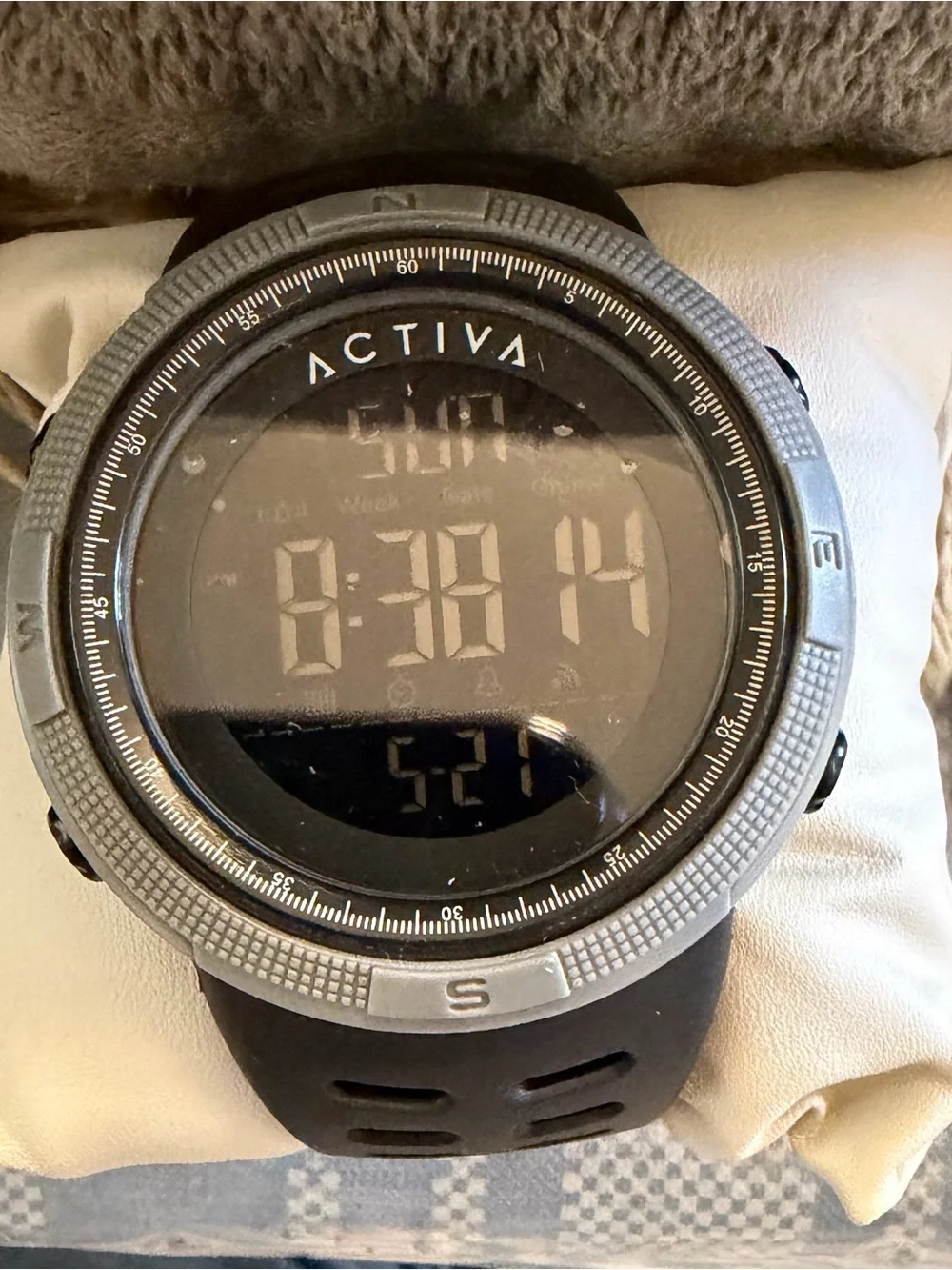 Invicta Activa Rubber Strap 50mm OS NWT Digital Sport Watch ACW1915-004